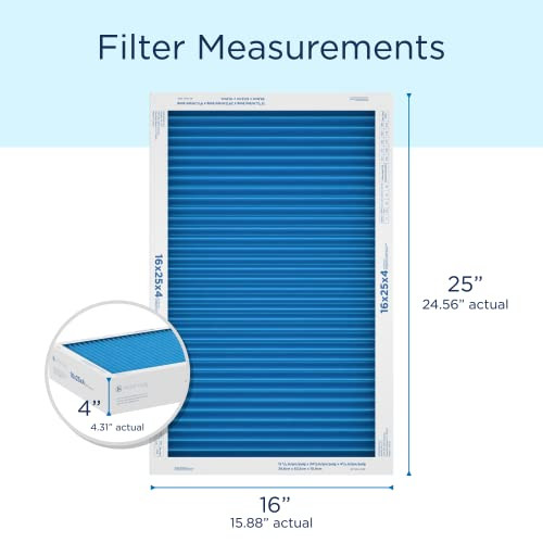 Medify Air 16x25x4 - MERV 14, 2-Pack New