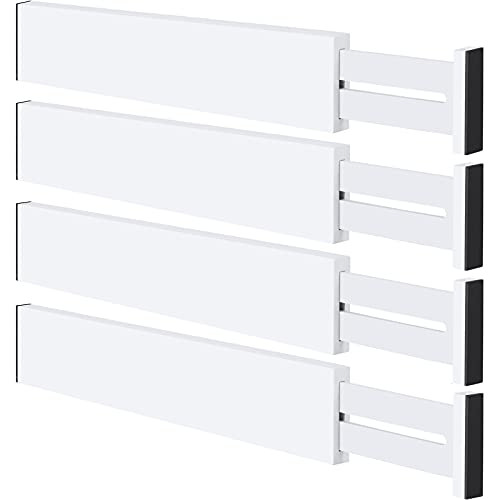 Ryqtop Bamboo Drawer Dividers Organizers, Kitchen Drawer Organizer, B0942PHY9B New