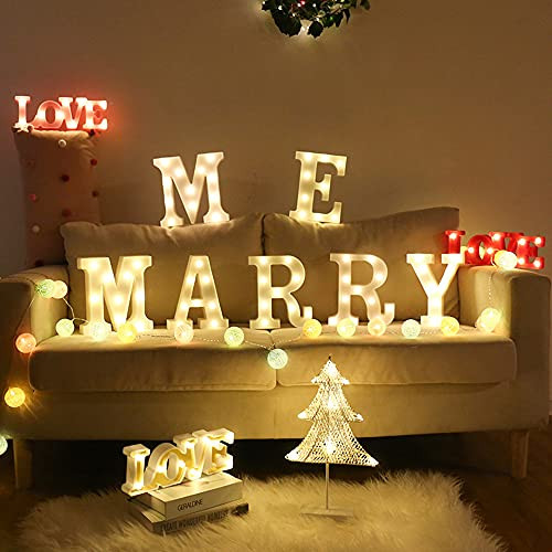 Marquee Letter Lights, 1000 PCS Red Silk Roses Light Up Letter - B08L4BYDDL