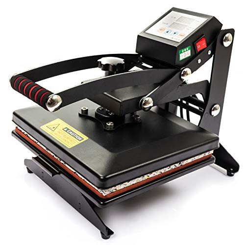 Display4top 12 x 10 Digital Heat Press T Shirt Machine B07Q1GBQQ1 - Gray New