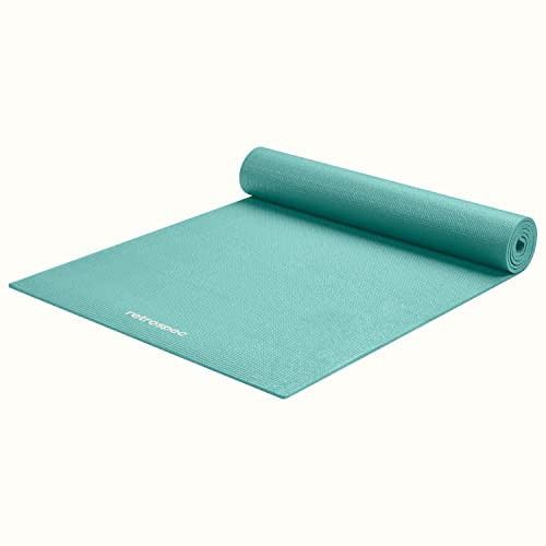 Retrospec Pismo Yoga Mat 72” x 24” x 5mm - Extra Long Non Slip - Blue Lagoon New