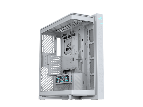 ASUS ROG Cronox White Edition Full Tower PC Gaming Case Curved Tempered-Glass