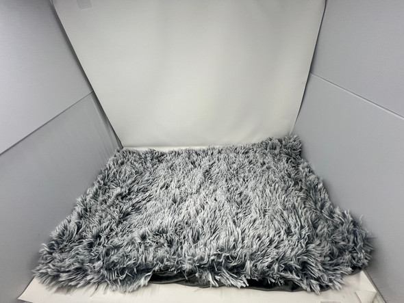 XEGE DUVET COVER PLUSH, 2 PILLOW CASES, DUVET COVER, KING - SOFT GRAY