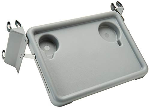 Lumex Folding Walker Tray Cup Holders Clip-On Walker Accessory Tool-Free - Grey New