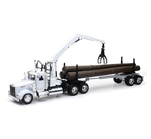 Die-Cast Truck Replica Kenworth W900 Log Carrier 1:32 Scale Model# 13743 - NEW New