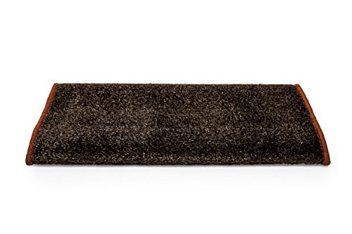 CAMCO 42944 Premium Wrap Around RV Step Rug, 22" x 23", Brown New