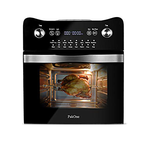 17 Quart Digital Air Fryer, 1800W Convection Oven with Accessories, B08M62F5H6 New