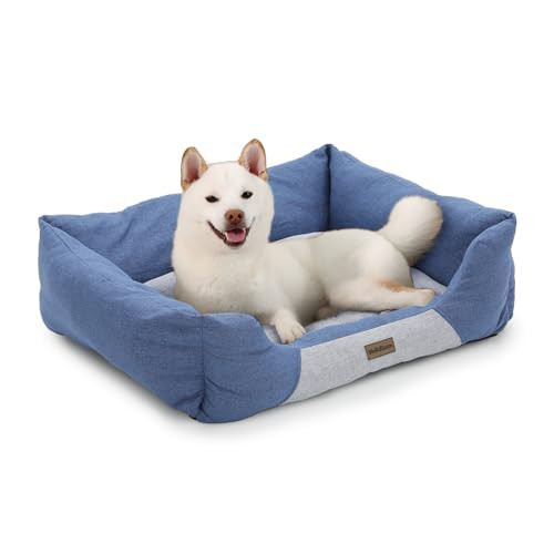 MoNiBloom 32"x26"x8" Dog Beds for Large Size Dogs Washer Safe Fabric Pet Bed New