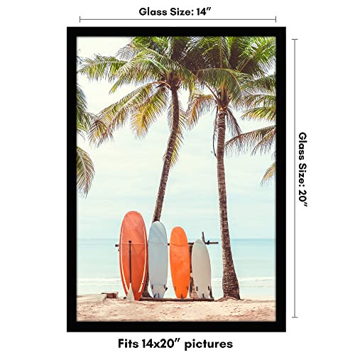 Americanflat 14x20 Picture Frame Polished Plexiglass - Signature Collection New