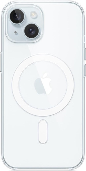 APPLE IPHONE 15 CLEAR CASE WITH MAGSAFE: LIGHTWEIGHT PHONE CASE - CLEAR