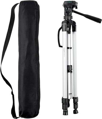 Amazon Basics 60-inch Lightweight DSLR Tripod with Bag, Black New