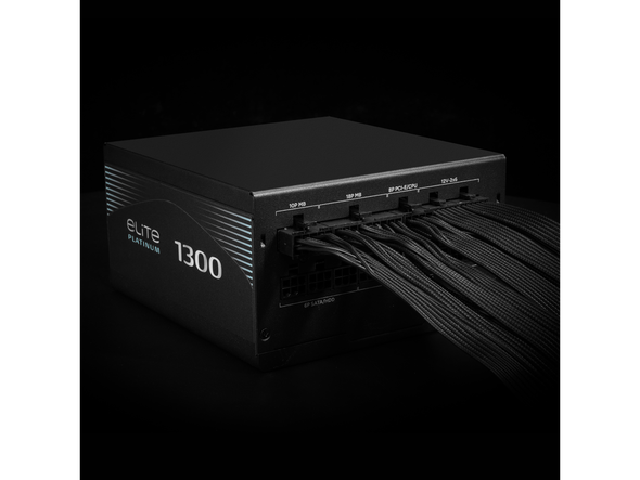 Cooler Master Elite Platinum 1300W Power Supply, PCIe 5.1 Ready 80 PLUS