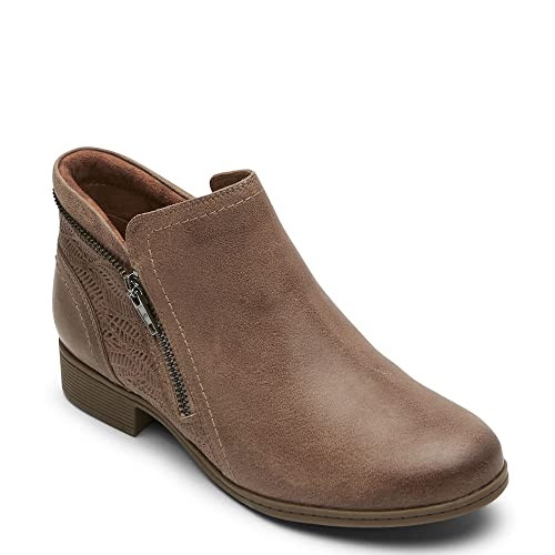 B0B1VQXSW8 Cobb Hill Crosbie Bootie Womens BM US - Taupe - Size 8.5 New