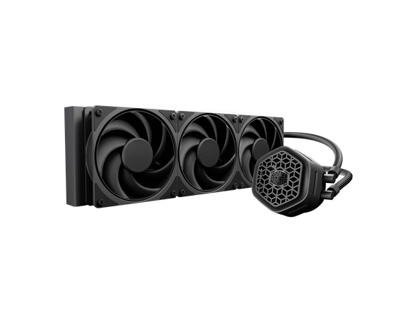 Cooler Master Atmos II Stealth 360 AIO Liquid CPU Cooler, Thicker Radiator, AMD