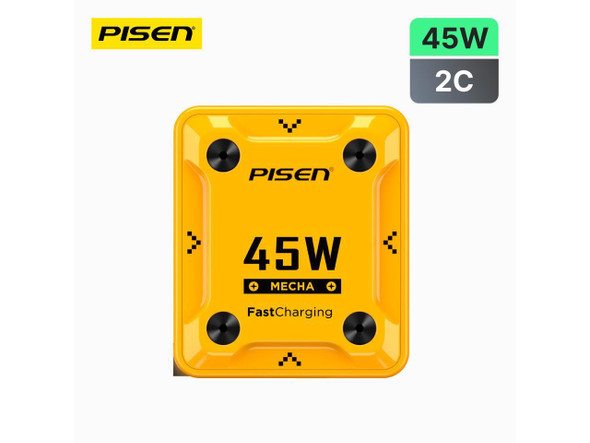 PISEN TS-C187 Mecha 45W 2-Port Fast Charger (US)
