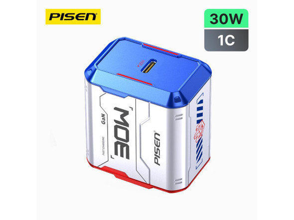 PISEN-Gamer Lite 30W 1-Port GaN Fast Charger Set