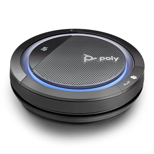 PLANTRONICS POLY CALISTO 3200 IP CONFERENCE STATION VOIP SPEAKERPHONE - Black