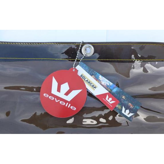 SOLARCAP UNIVERSAL TINTED FORKLIFT SUN & RAIN CANOPY 33L X 45W - CLEAR VINYL