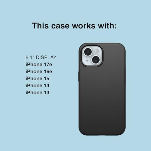 OTTERBOX IPHONE 17E, 16E, 15, 14, & 13 COMMUTER SERIES CASE 77-92607 - BLACK