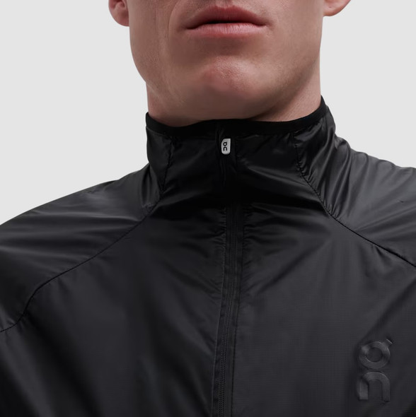 ON ZERO JACKET - WATER RESISTANT RUNNING JACKET - SIZE: MEN MEDIUM - BLACK New