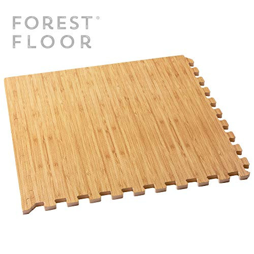 Forest Floor 3/8 Inch Thick Foam Tiles, Premium Wood Grain, 24 Sq Ft, B010MCY0RY New