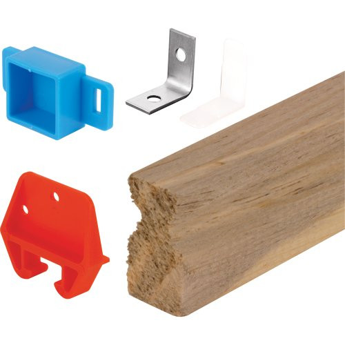 Prime-Line 221377 Track Replacement Set Wood, 24 In. (Single Pack) New