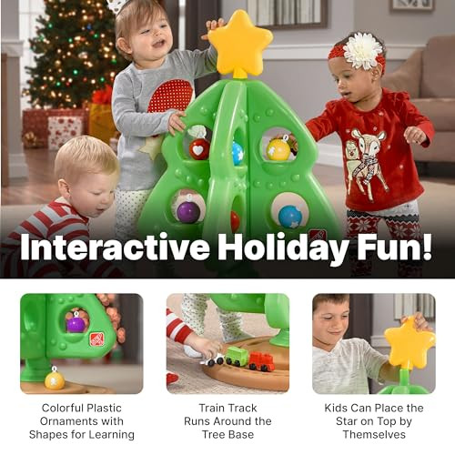 Step2 My First Christmas Tree Kids Interactive Holiday Tree Toy B07D1H8VF7