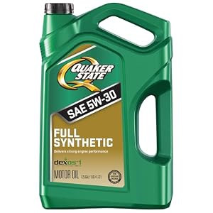 Quaker State Full Synthetic 5W-30 Motor Oil 5 Quart, B00RRI66L0, NEW New