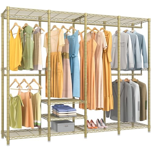 VIPEK V40 Heavy Duty Clothes Rack 1110lb Capacity Sturdy Metal Garment Rack