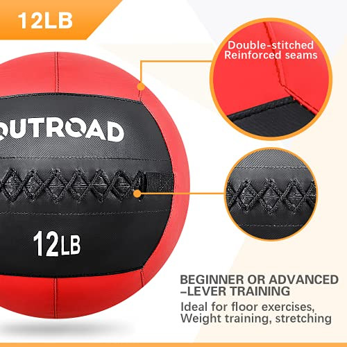 Max4out Wall Ball Textured Surface Fitness Gym Equipment for Strength New
