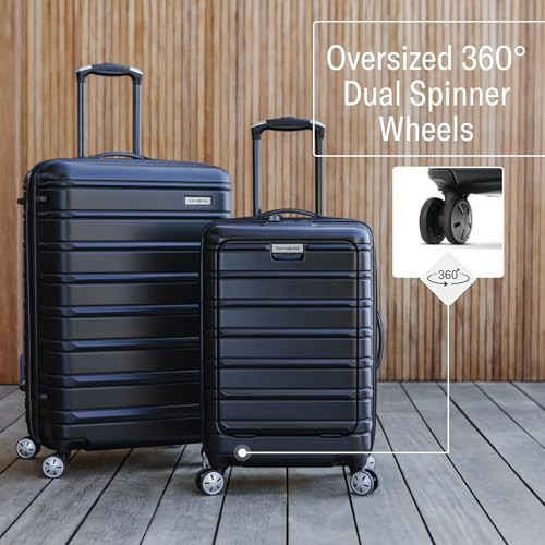 SAMSONITE OMNI 2 HARDSIDE EXPANDABLE SPINNER 2-PIECE SET (19/24) - LAGOON BLUE New