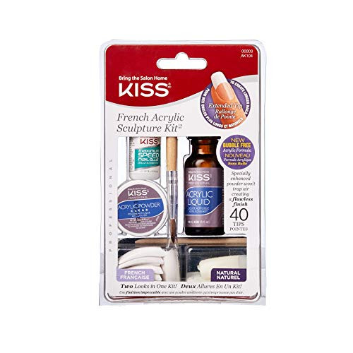 Kiss French Acrylic Sculpture Kit Dual Injection AK104 New