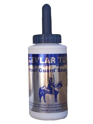 Fiber Fortified Hoof Guard Sealant 16oz Pro-Grade Formula B0CN5TSJ3K - Black New