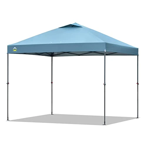 CROWN SHADES 10x10 Pop Up Canopy Tent Sports Shelter - White