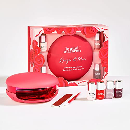 Le Mini Macaron DIY Deluxe Gel Manicure Kit LED Our B081749RQQ - Rouge & Moi New