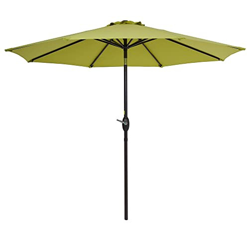 MISSBRELLA Bonosuki 9ft Patio Umbrella Outdoor Umbrella 8 Ribs - Lemon New