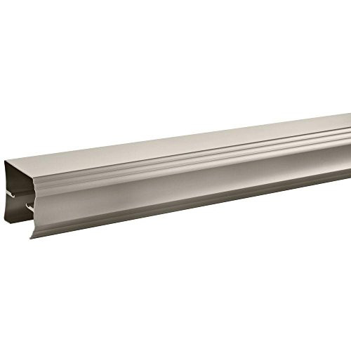 Delta 60 in. Sliding Bathtub Door Track Assembly Kit in Nickel