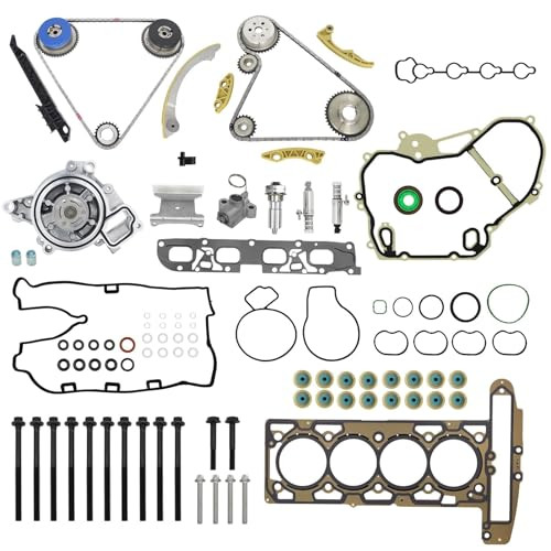 GDO Timing Chain Kit Water Pump VCT Solenoid Actuator Gear Equinox Malibu