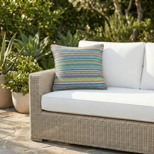Fab Habitat Outdoor Premium Recycled Plastic Pillow Waterproof B07L8K7W5G New