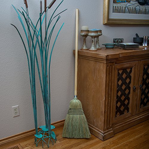 Carlisle FoodService Products 4135067 Commercial Corn Broom Solid Wood 12" Wide New
