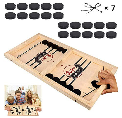 Fast Sling Puck Game Slingshot Desktop Battle Games, Winner Board Chess Game New