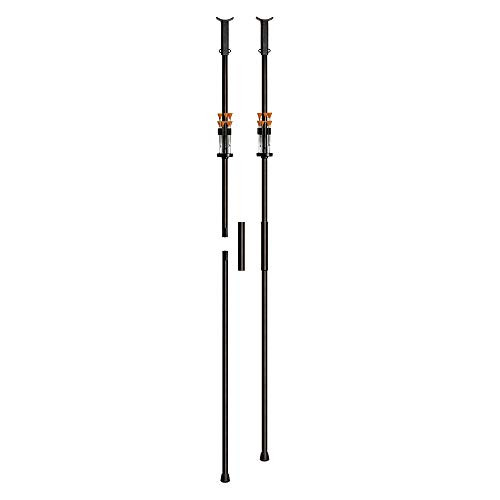 Cold Steel Big Bore Blowgun Kit Darts Dart Quiver Two-Piece Blowgun Black 5' New