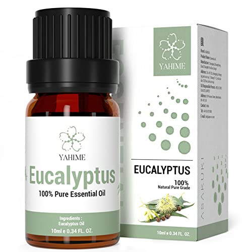 ASAKUKI Eucalyptus Essential Oil, YAHIME Infinite Series, 10ml - B093WZT6HZ New
