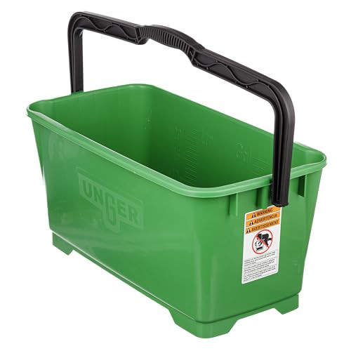 UNGER Commercial 6 Gallon Window Cleaning Bucket Green QB220 New