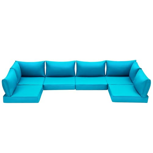 HOMREST OUTDOOR REPLACEMENT CUSHIONS FOR PATIO GGOT4001SKB - SKY BLUE