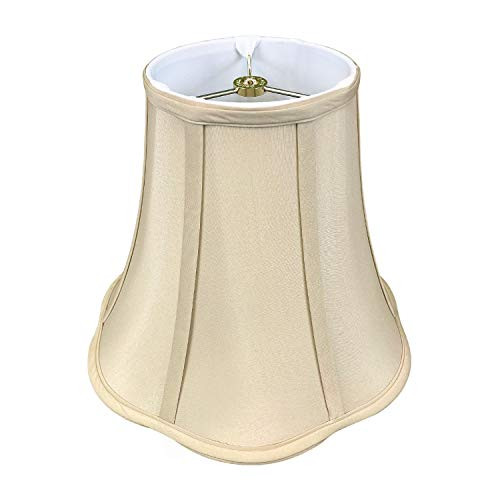 Royal Designs Flare Bottom Outside Corner Scallop Bell Lamp Shade BS-703-12BG New