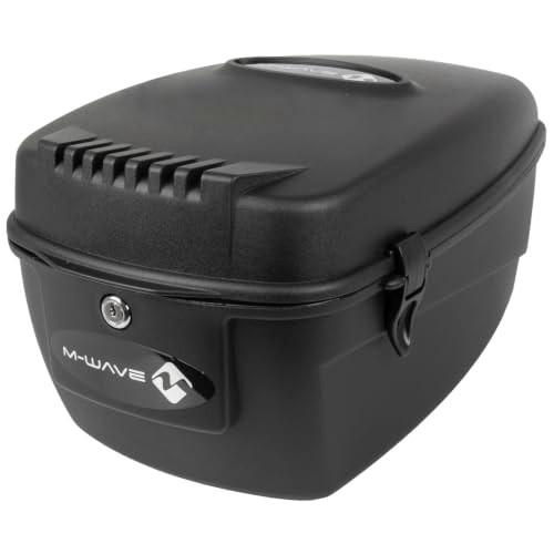 M-Wave Amsterdam Bicycle Top Case - Black, Large New