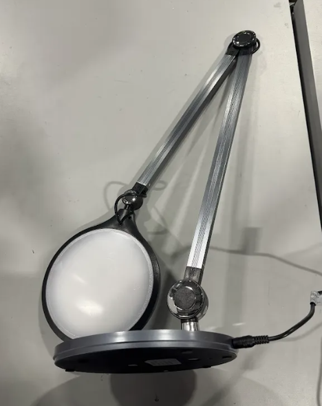 PERENZ MODERN METAL DISK LED DESK LAMP