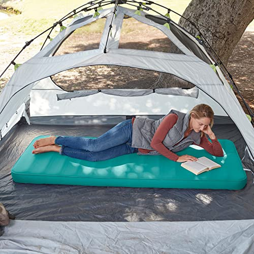 Lightspeed Outdoors XL Super Plush FlexForm Sleep and Camp Pad, Teal ... New
