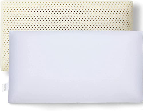 Kiss Dream 100% Natural Talalay Latex Pillow, Queen High Profile B0BB7SDKV1 New